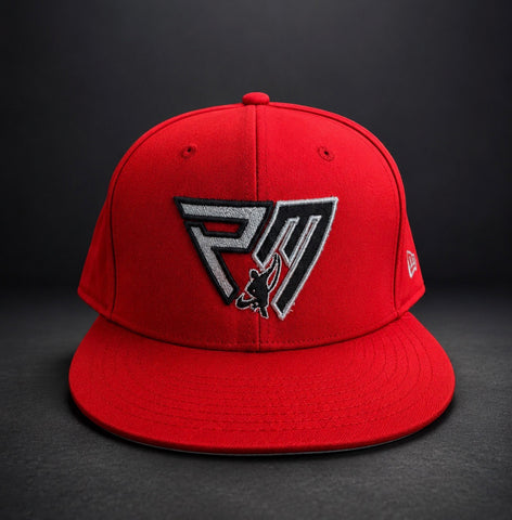 Pitchman baseball Flat Bill fitted hat