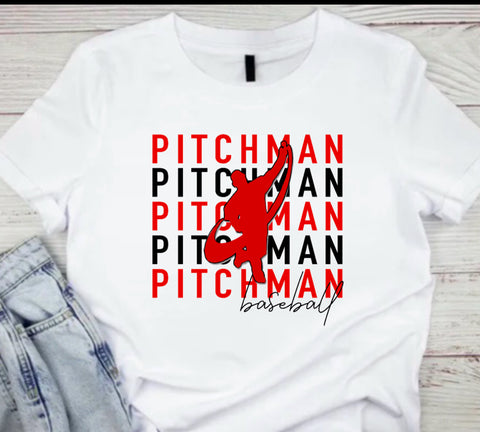 Pitchman Stack T-shirt