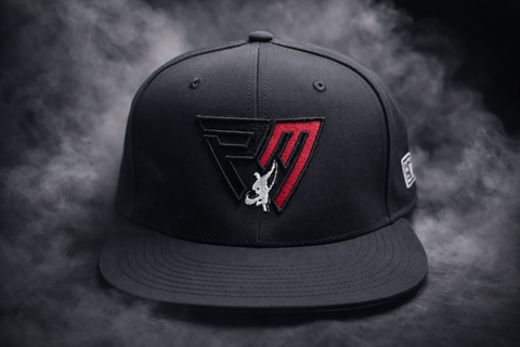 Pitchman baseball Flat Bill fitted hat