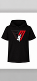 Pitchman Short sleeve hooded tshirt