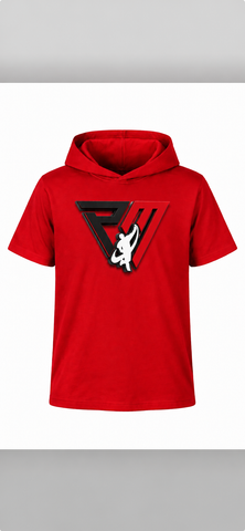Pitchman Short sleeve hooded tshirt