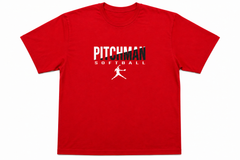 Pitchman Slant Softball tshirt