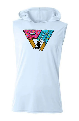 PM Ice Cream Sleeveless Hoodie